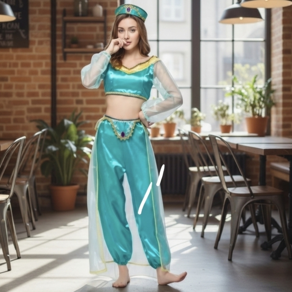 Aladdin Jasmine Costume Women